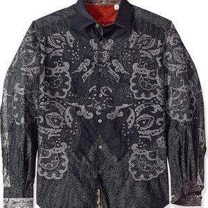 Robert graham cooley black limited edition shirt